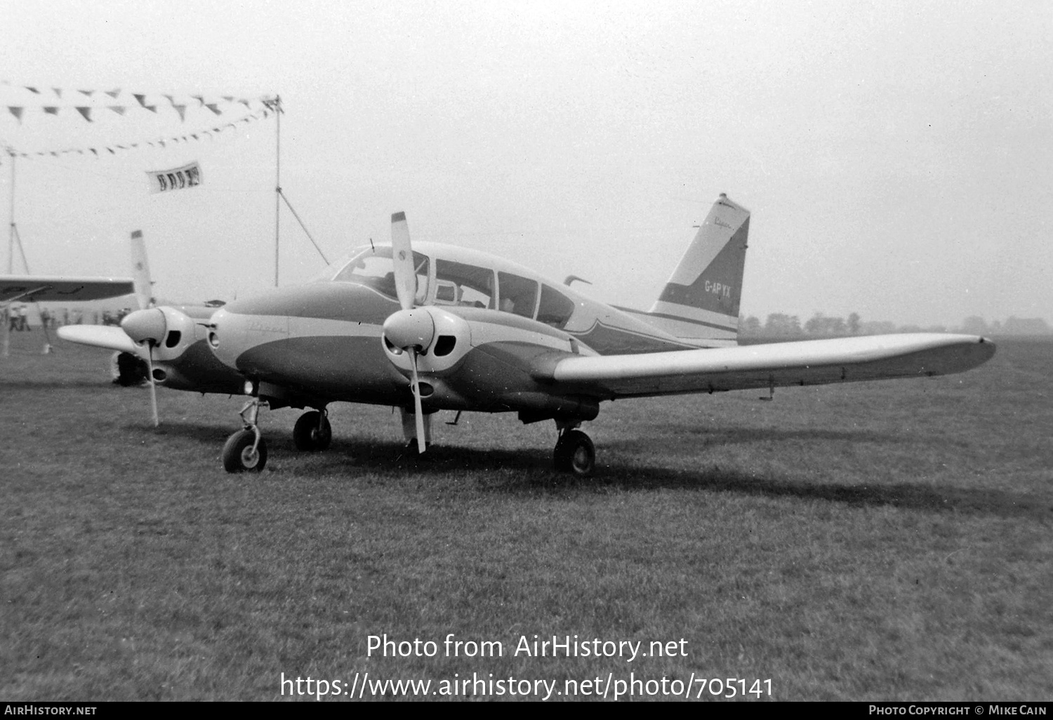 Aircraft Photo of G-APYX | Piper PA-23-250 Aztec | AirHistory.net #705141