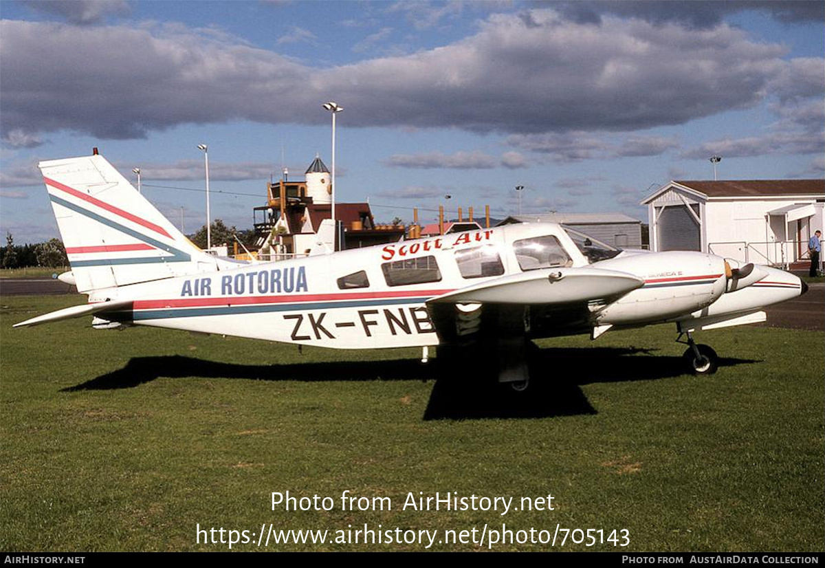 Aircraft Photo of ZK-FNB | Piper PA-34-200T Seneca II | Air Rotorua | AirHistory.net #705143