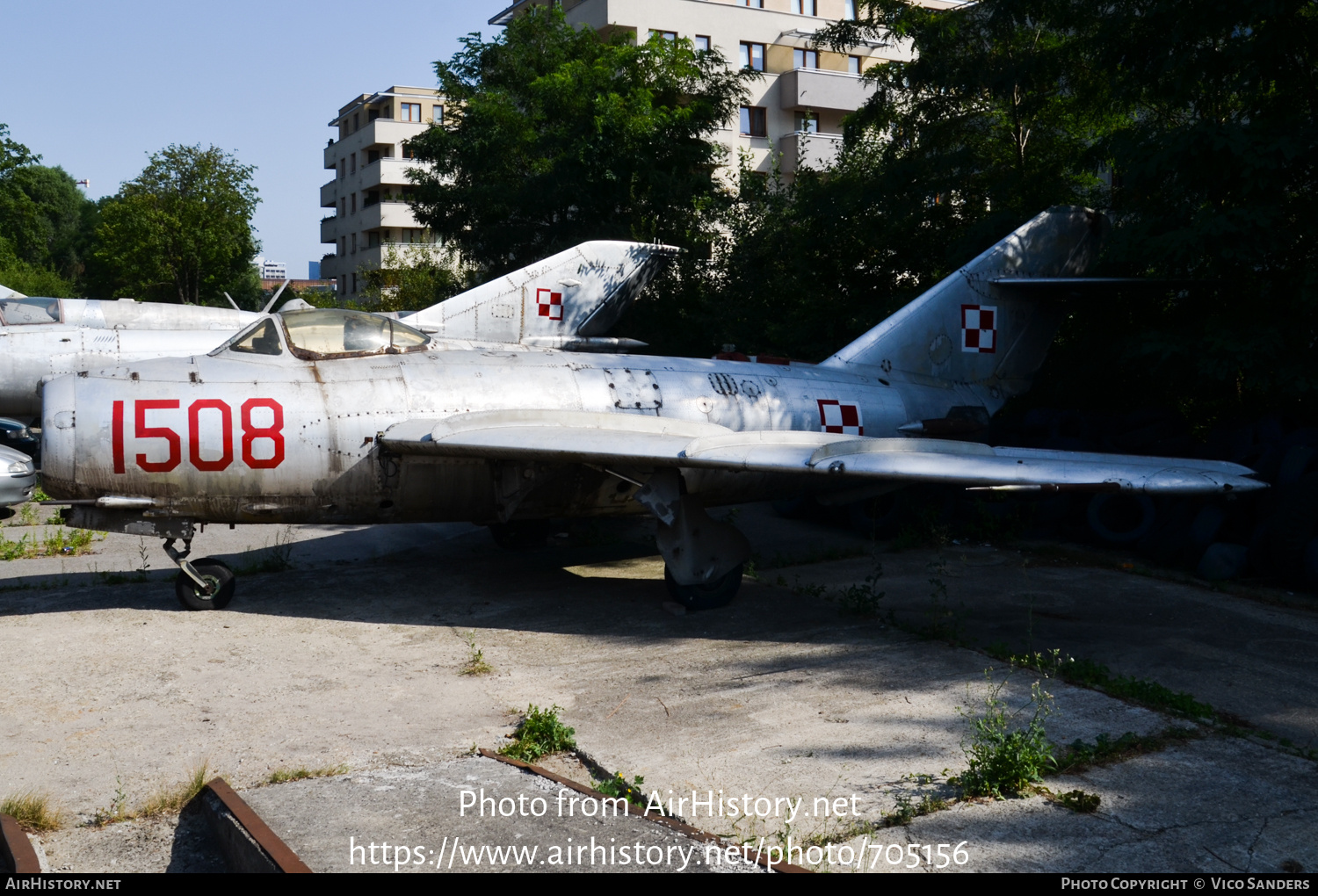 Aircraft Photo of 1508 | PZL-Mielec Lim-5 (MiG-17F) | Poland - Air Force | AirHistory.net #705156