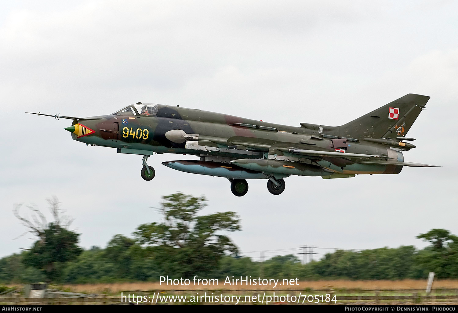 Aircraft Photo of 9409 | Sukhoi Su-22M4 | Poland - Air Force | AirHistory.net #705184