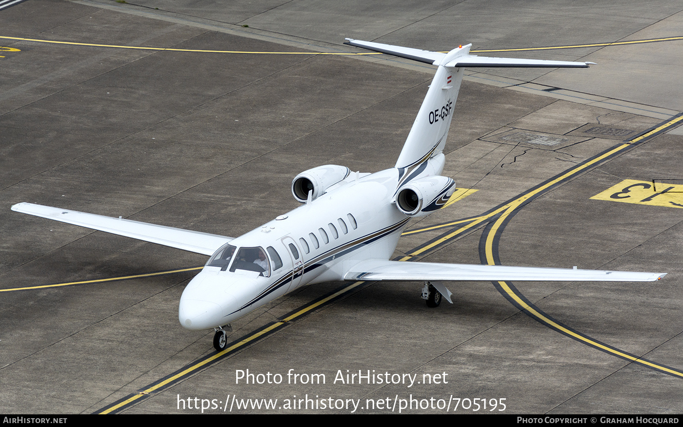 Aircraft Photo of OE-GSF | Cessna 525B CitationJet CJ3 | AirHistory.net #705195