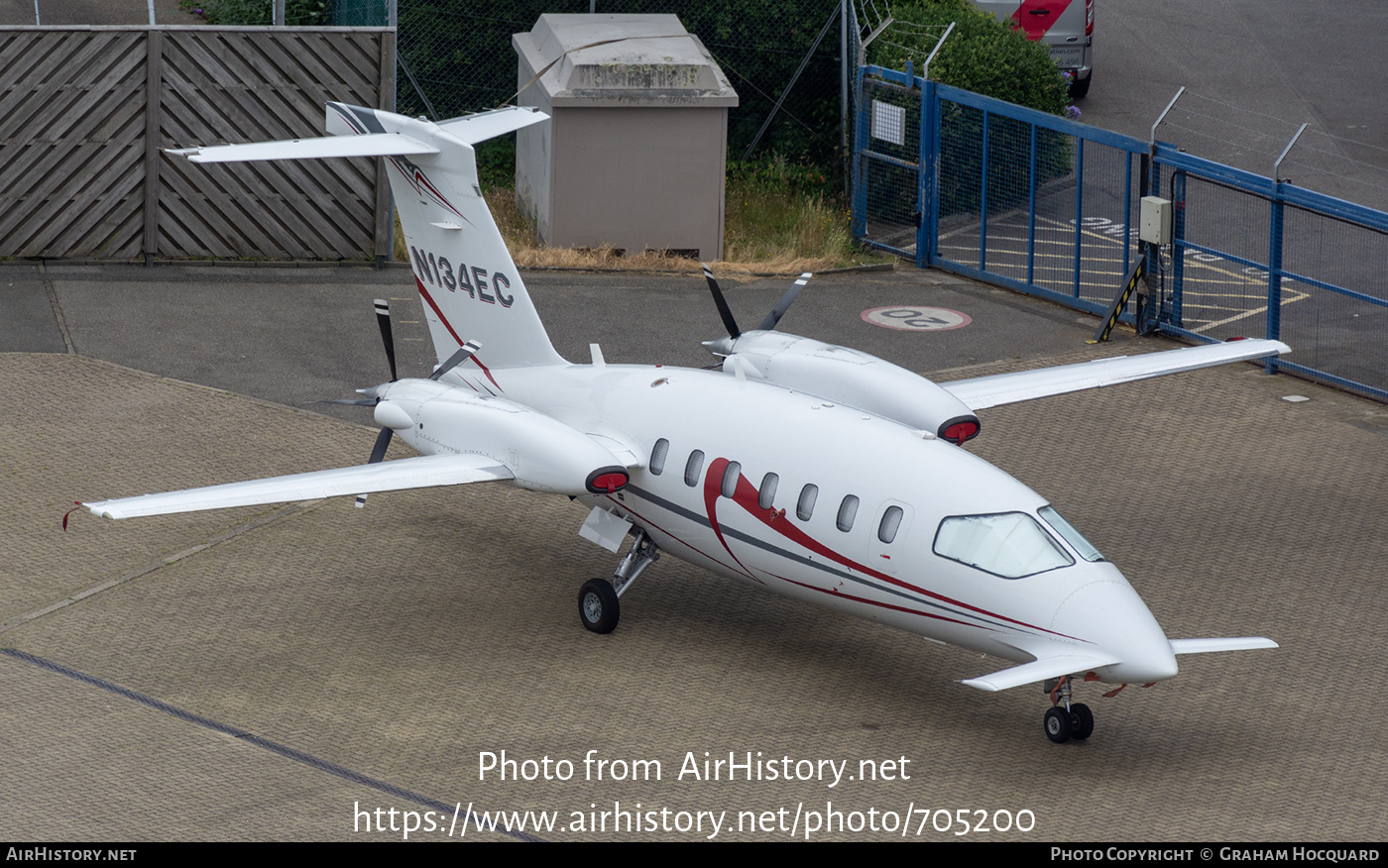 Aircraft Photo of N134EC | Piaggio P-180 Avanti II | AirHistory.net #705200