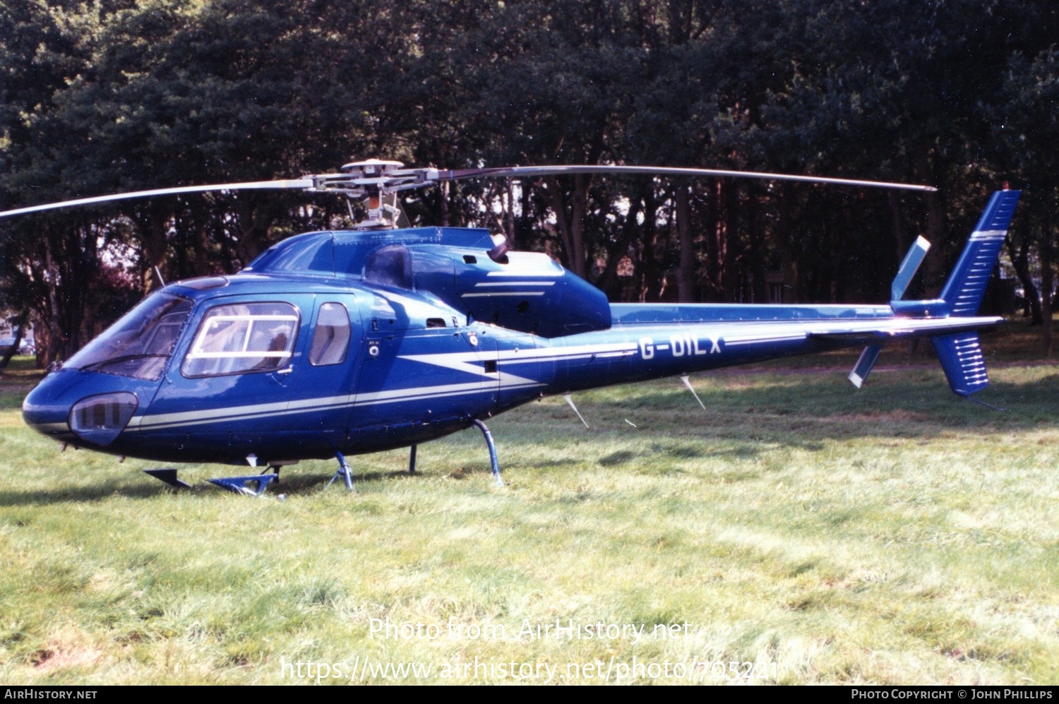 Aircraft Photo of G-OILX | Aerospatiale AS-355F-1 Ecureuil 2 | AirHistory.net #705221