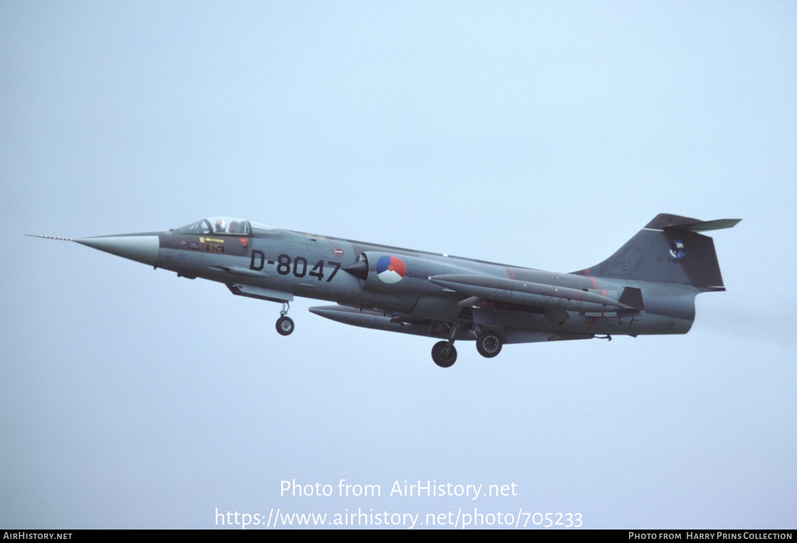 Aircraft Photo of D-8047 | Lockheed F-104G Starfighter | Netherlands - Air Force | AirHistory.net #705233