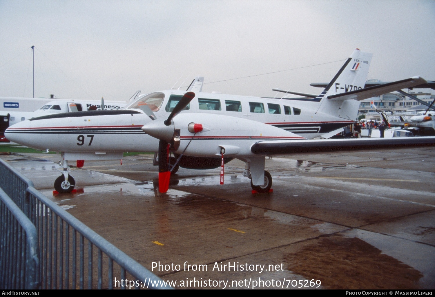 Aircraft Photo of F-WZDS | Reims F406 Vigilant | AirHistory.net #705269