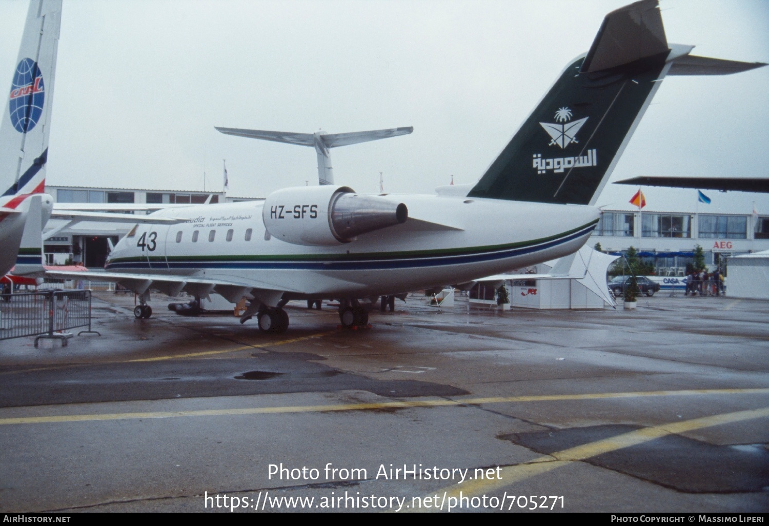 Aircraft Photo of HZ-SFS | Canadair Challenger 601-1A (CL-600-2A12) | Saudia - Saudi Arabian Airlines Special Flight Services | AirHistory.net #705271