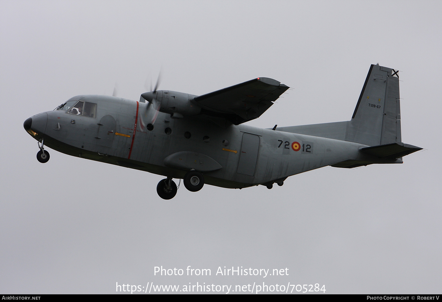 Aircraft Photo of T.12B-67 | CASA C-212-100 Aviocar | Spain - Air Force | AirHistory.net #705284