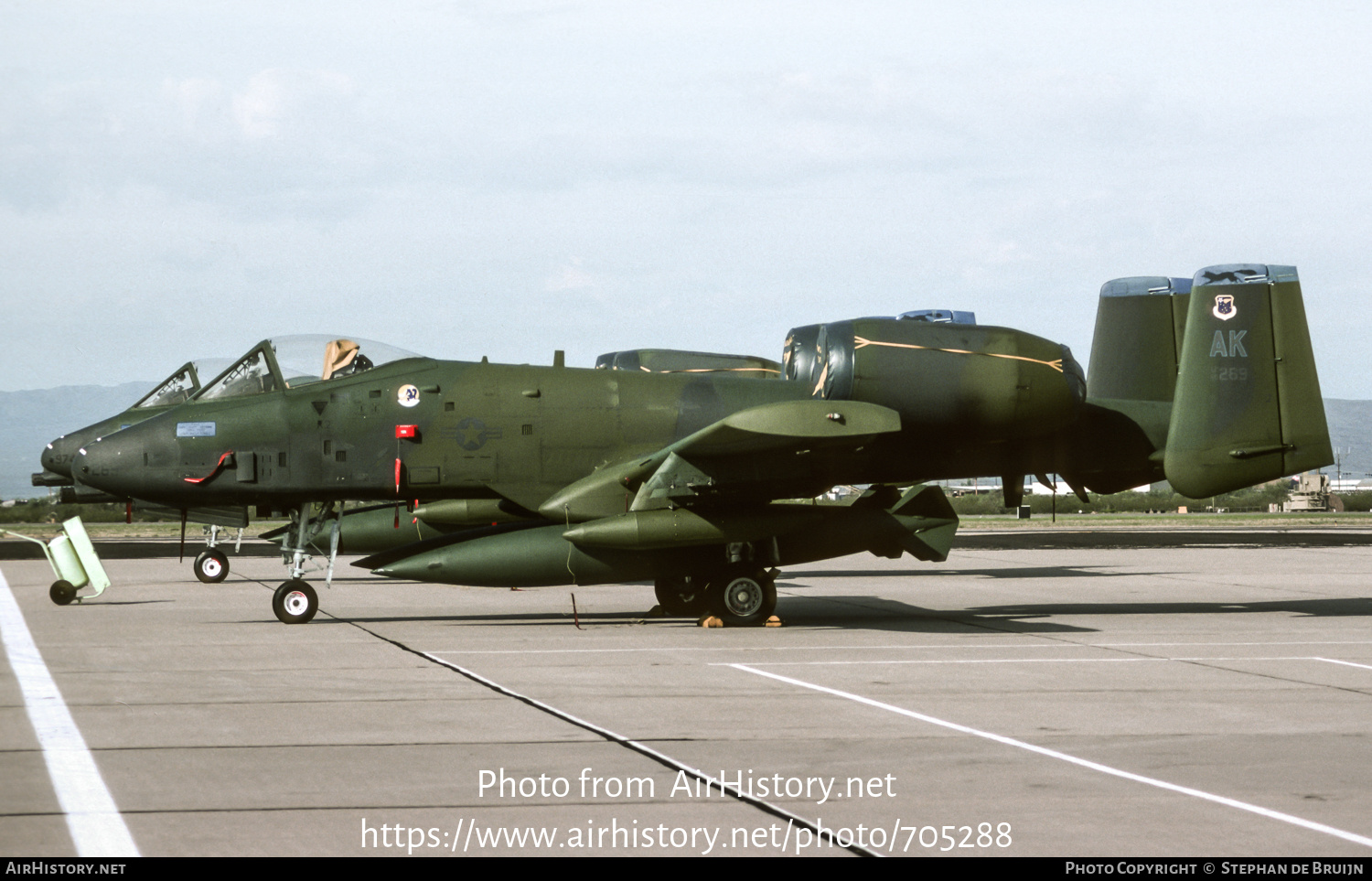 Aircraft Photo of 80-0269 / AF80-269 | Fairchild A-10A Thunderbolt II | USA - Air Force | AirHistory.net #705288