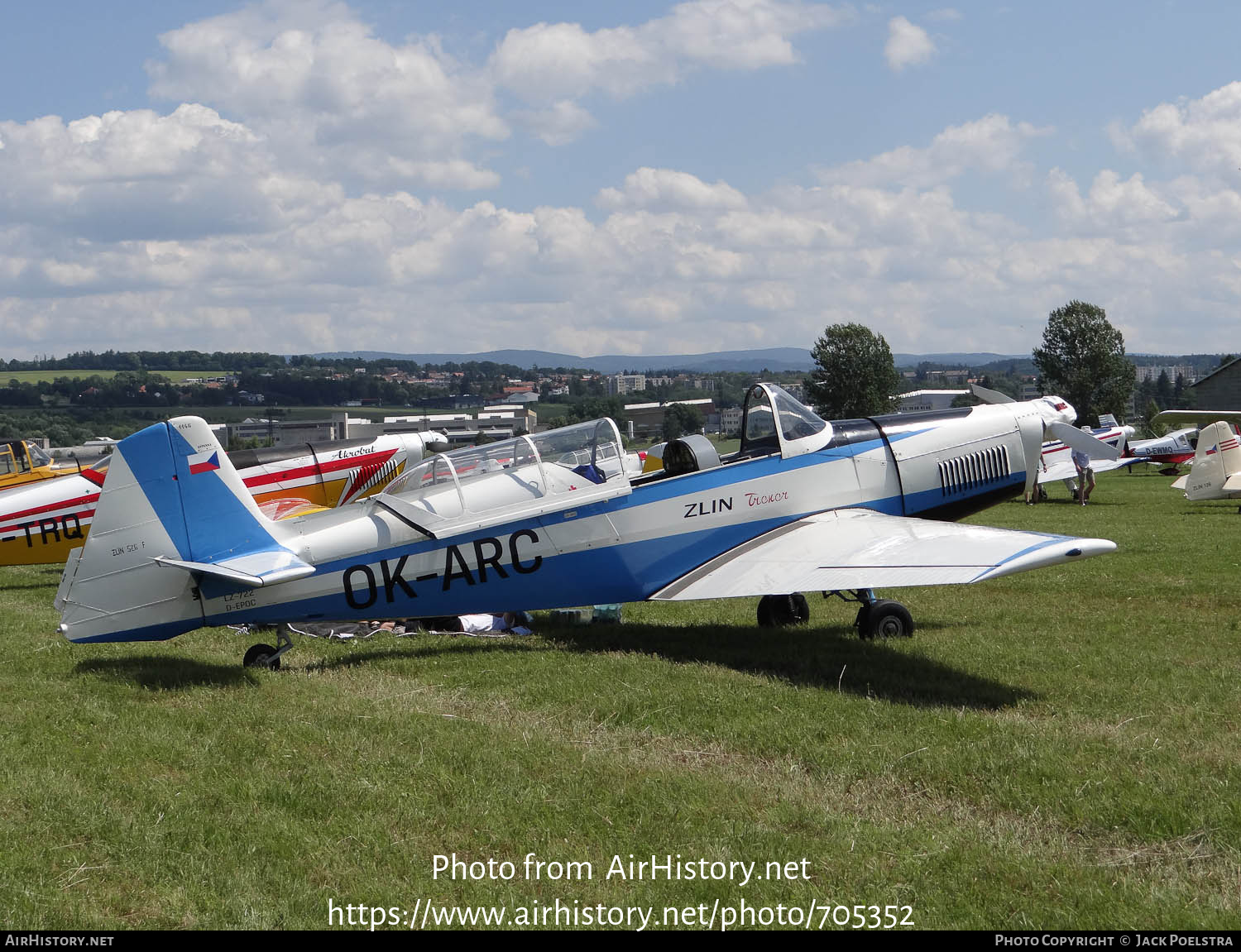 Aircraft Photo of OK-ARC | Zlin Z-526F Trener Master | AirHistory.net #705352