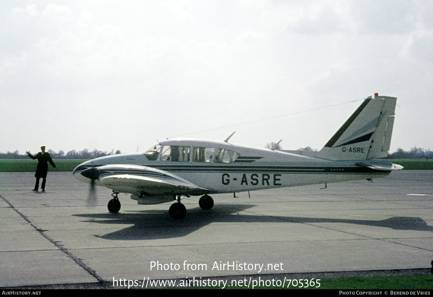 Aircraft Photo of G-ASRE | Piper PA-23-250 Aztec C | AirHistory.net #705365