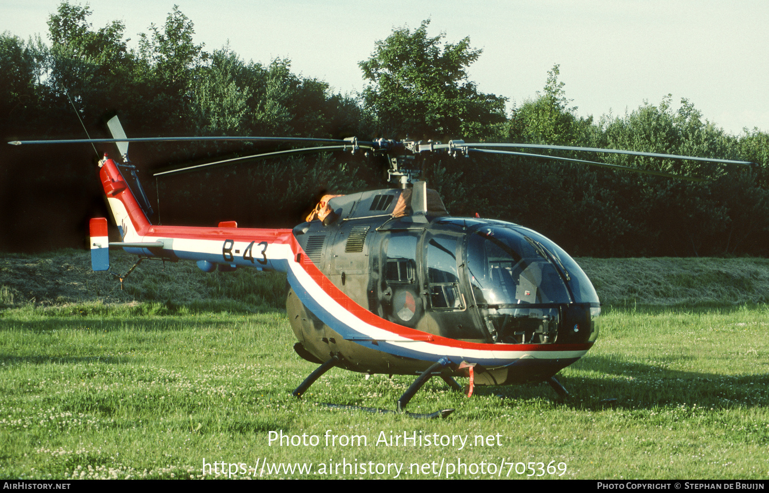 Aircraft Photo of B-43 | MBB BO-105CB-4 | Netherlands - Air Force | AirHistory.net #705369