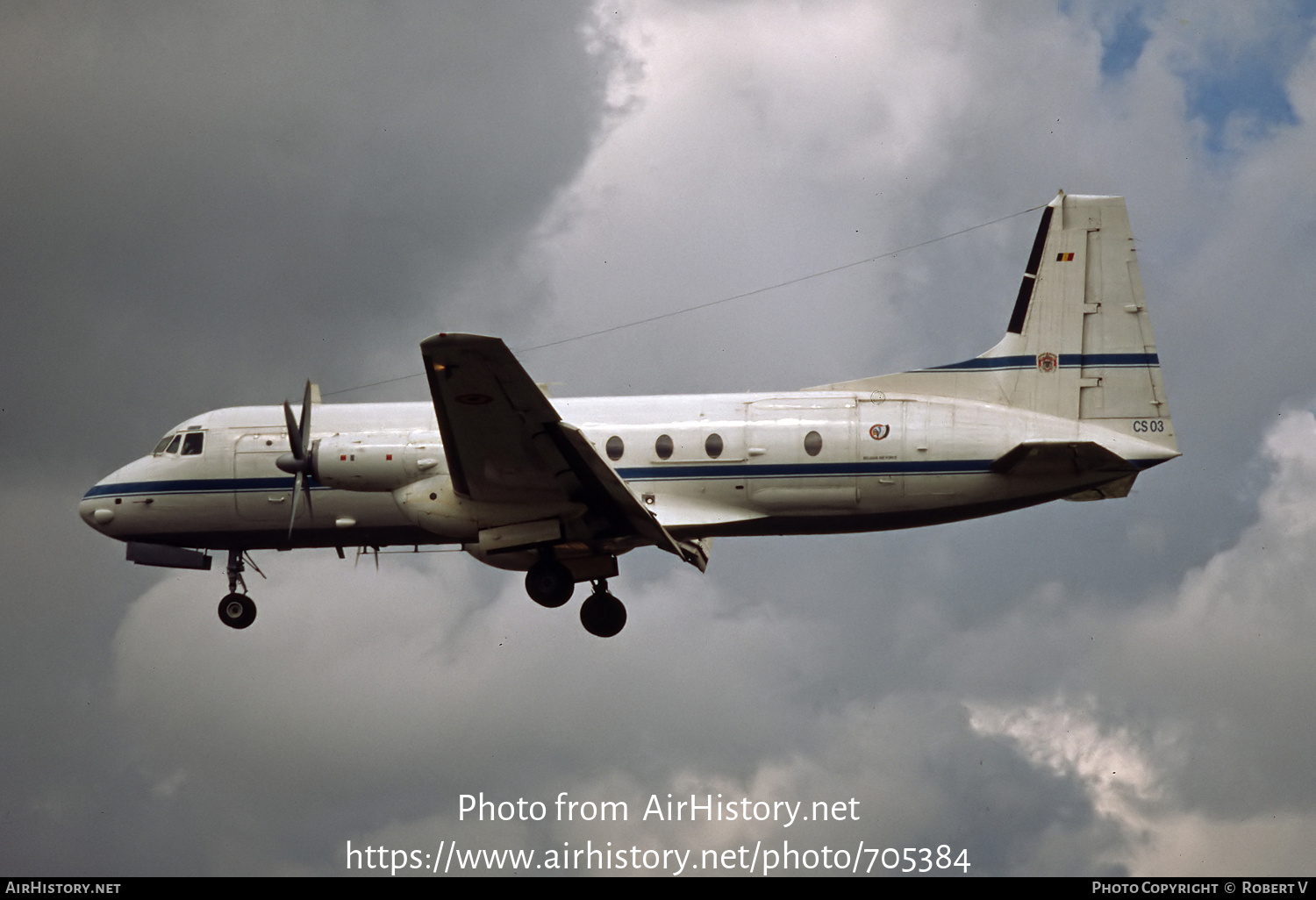 Aircraft Photo of CS-03 | Hawker Siddeley HS-748 Srs2A/288LFD | Belgium - Air Force | AirHistory.net #705384