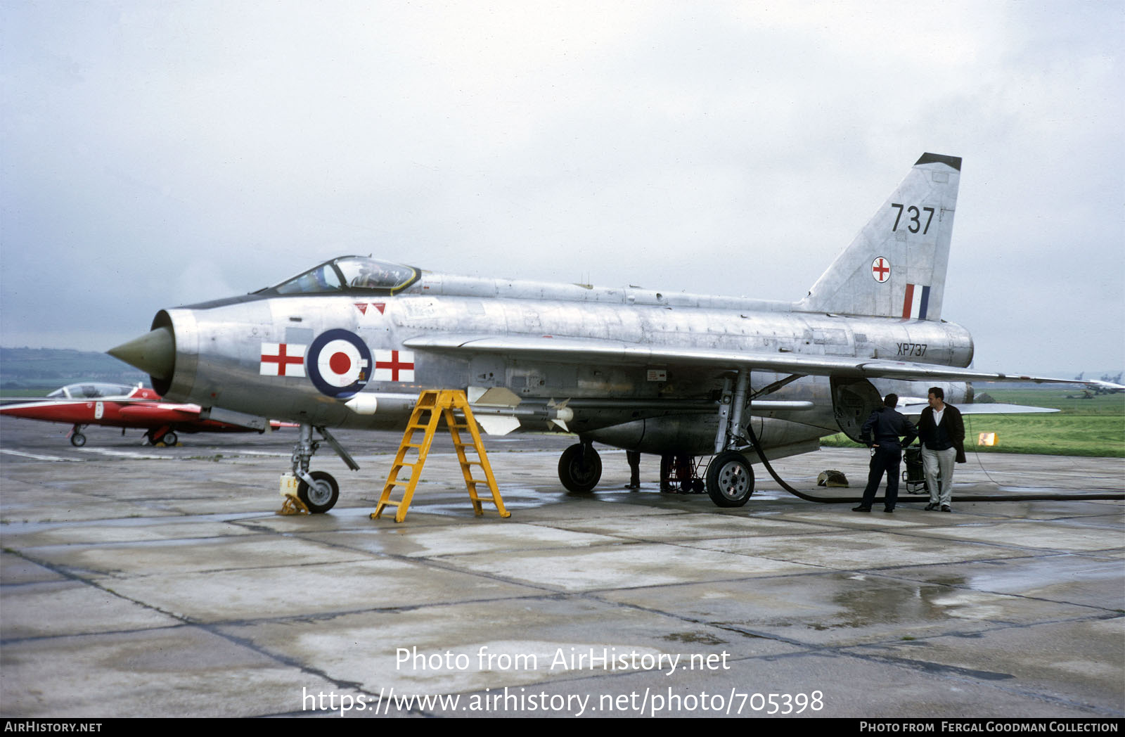 Aircraft Photo of XP737 | English Electric Lightning F3 | UK - Air Force | AirHistory.net #705398