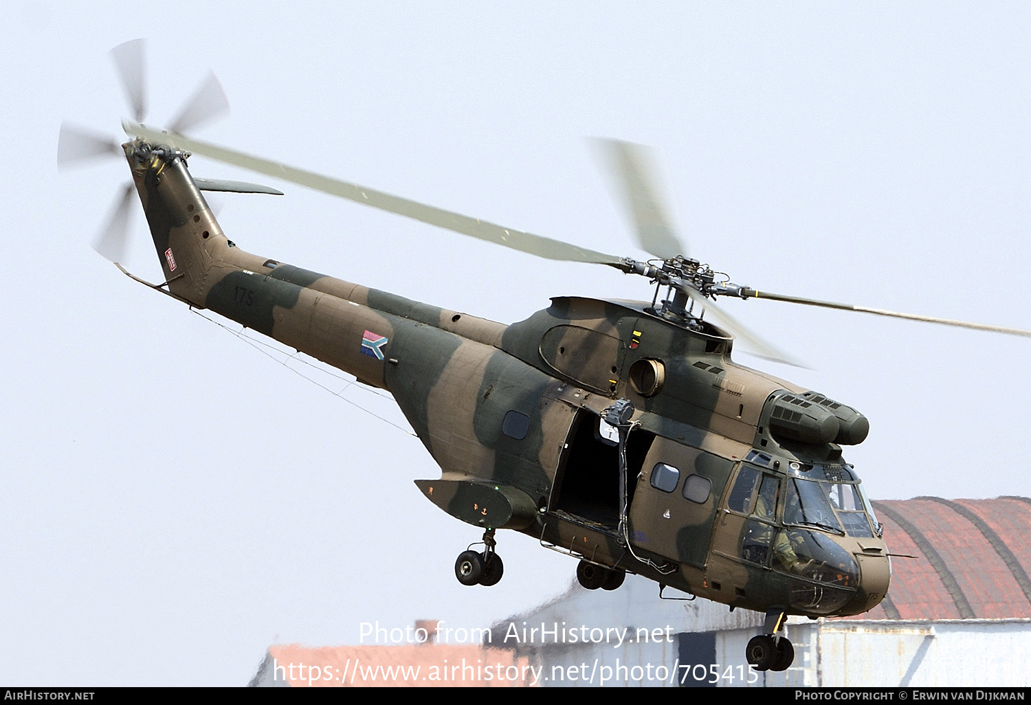 Aircraft Photo of 175 | Aerospatiale SA-330L Puma | South Africa - Air Force | AirHistory.net #705415