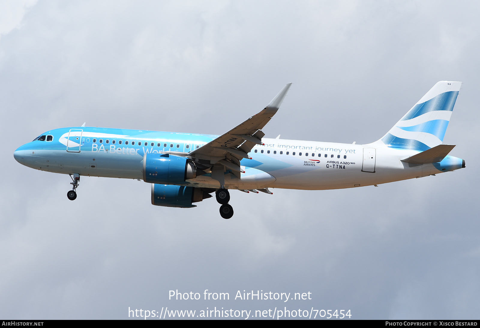 Aircraft Photo of G-TTNA | Airbus A320-251N | British Airways | AirHistory.net #705454