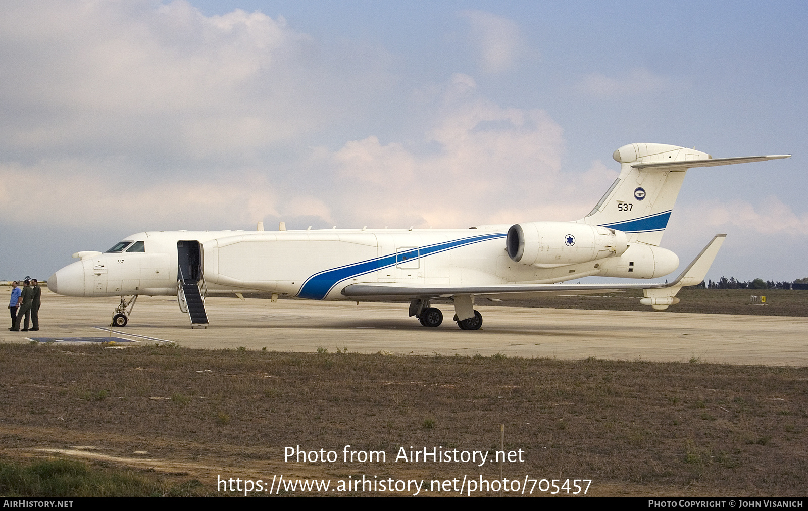 Aircraft Photo of 537 | Gulfstream Aerospace G-V-SP Gulfstream G550 Eitam | Israel - Air Force | AirHistory.net #705457