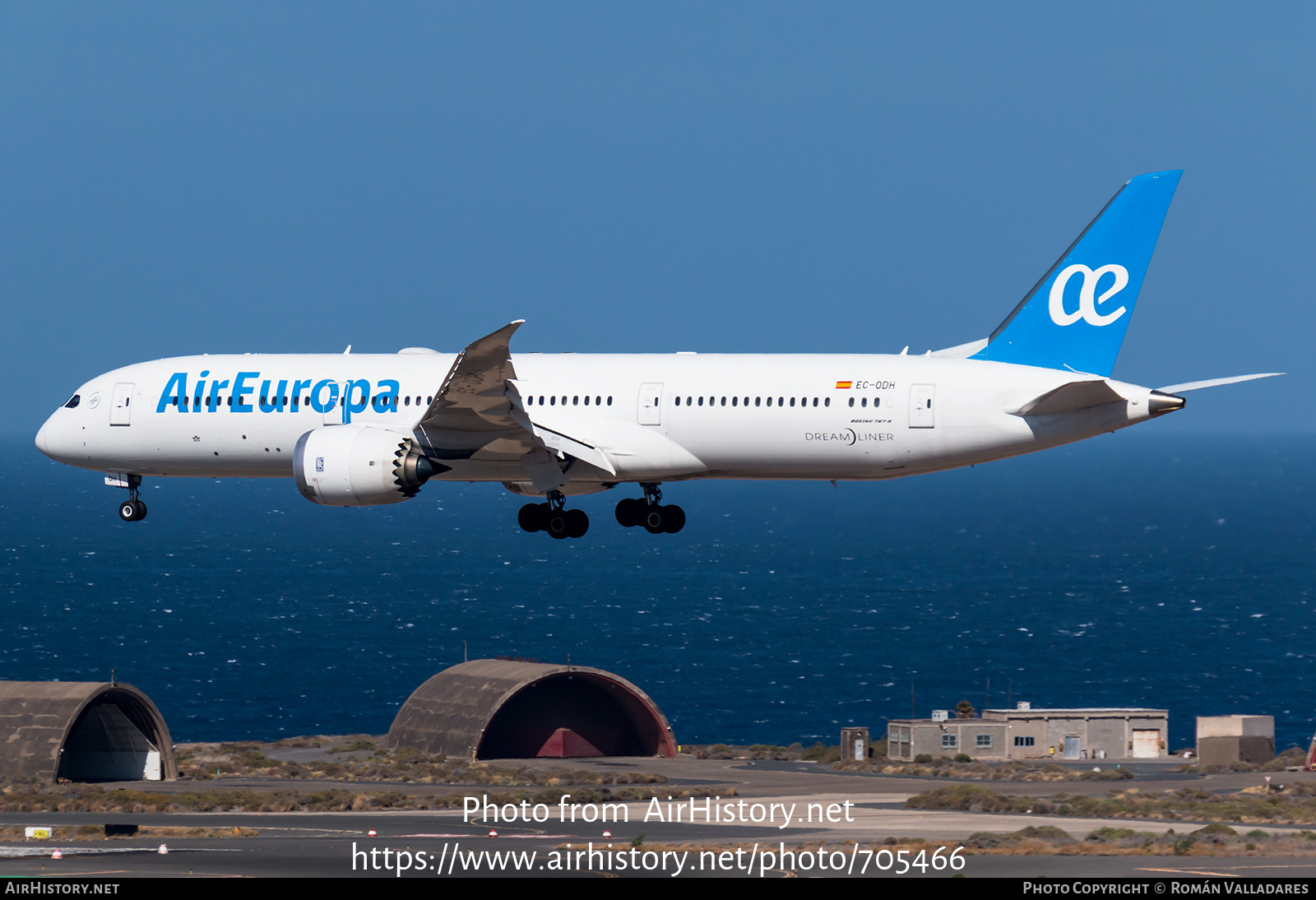 Aircraft Photo of EC-ODH | Boeing 787-9 Dreamliner | Air Europa | AirHistory.net #705466