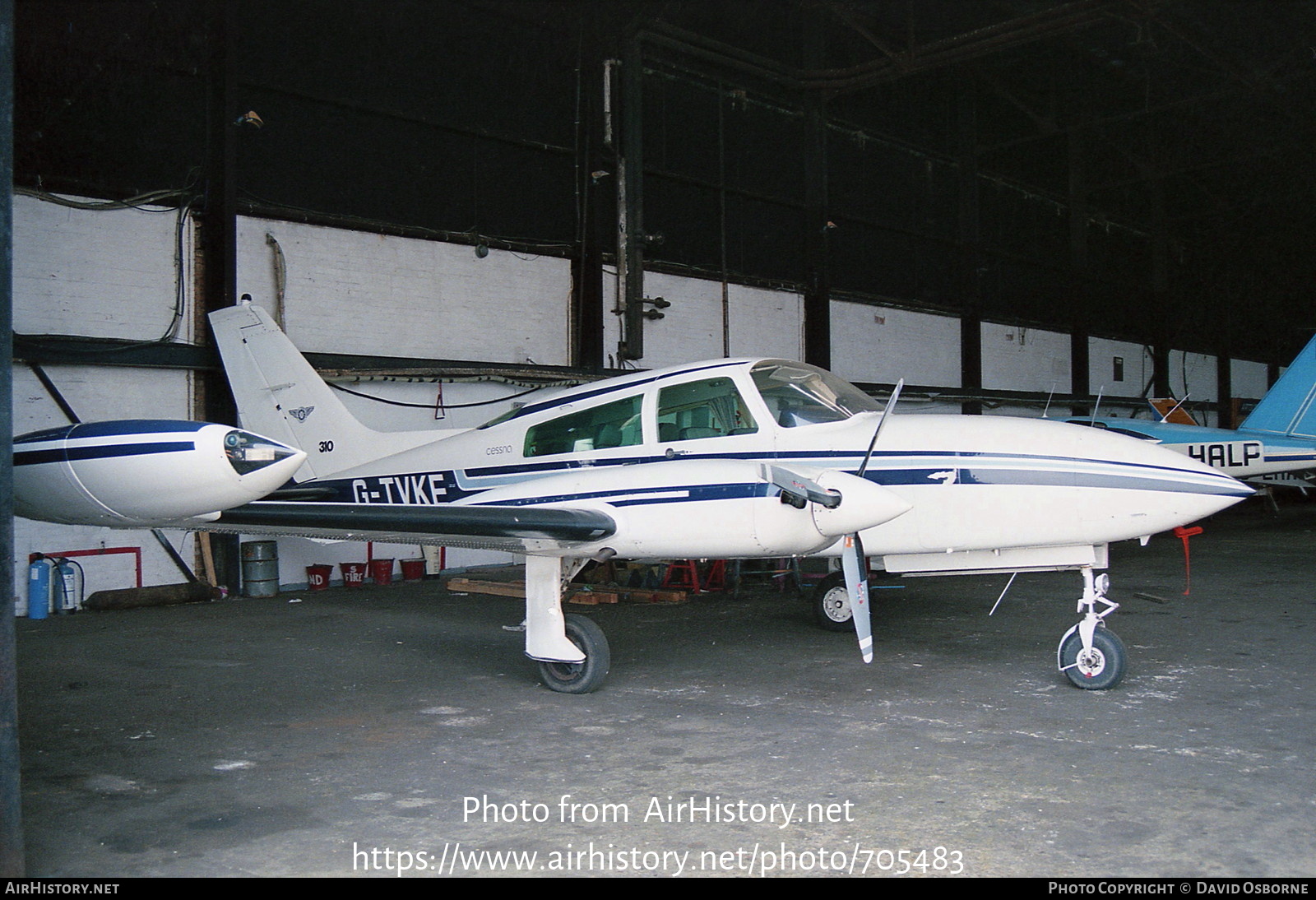 Aircraft Photo of G-TVKE | Cessna 310R | AirHistory.net #705483