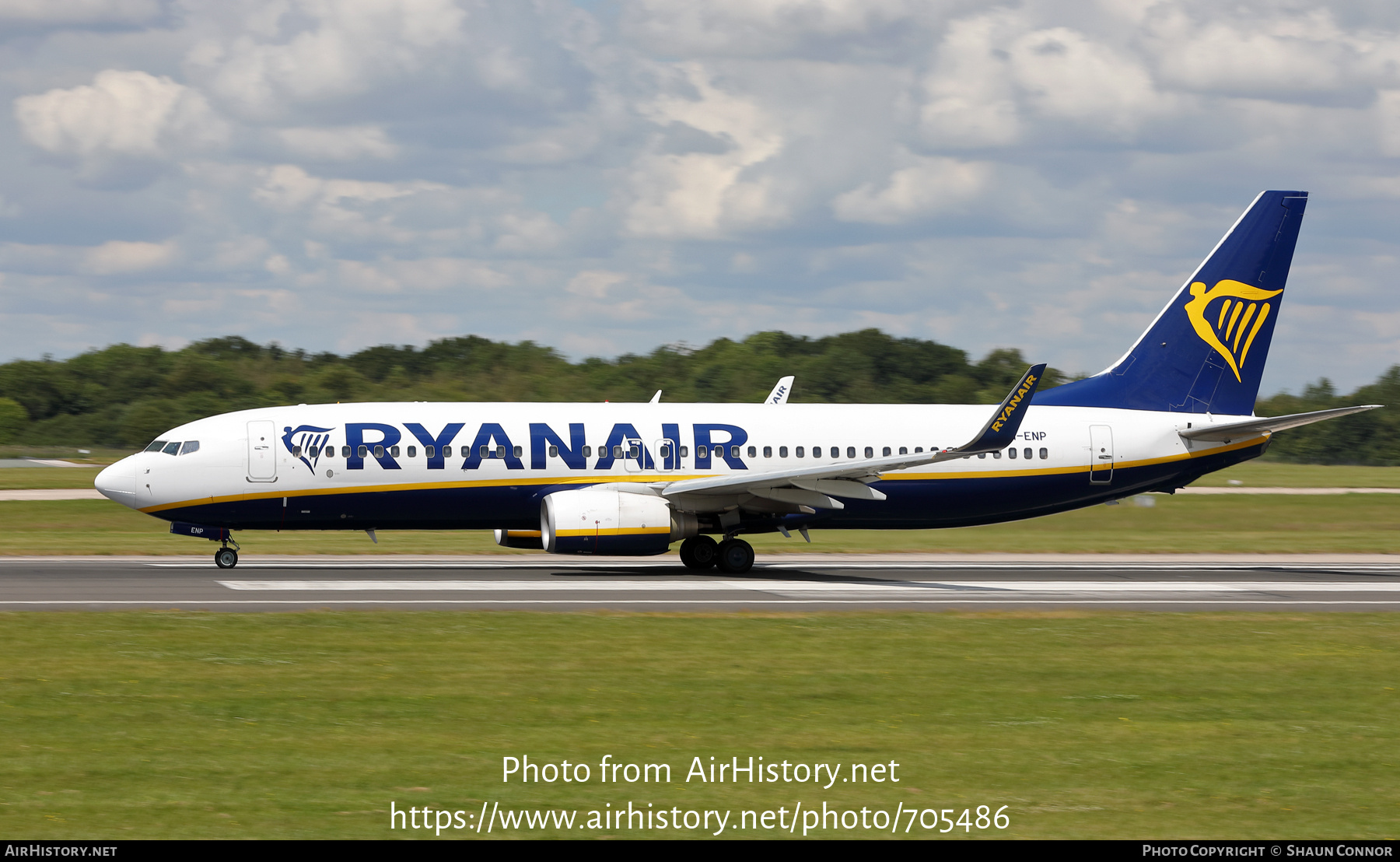 Aircraft Photo of EI-ENP | Boeing 737-8AS | Ryanair | AirHistory.net #705486