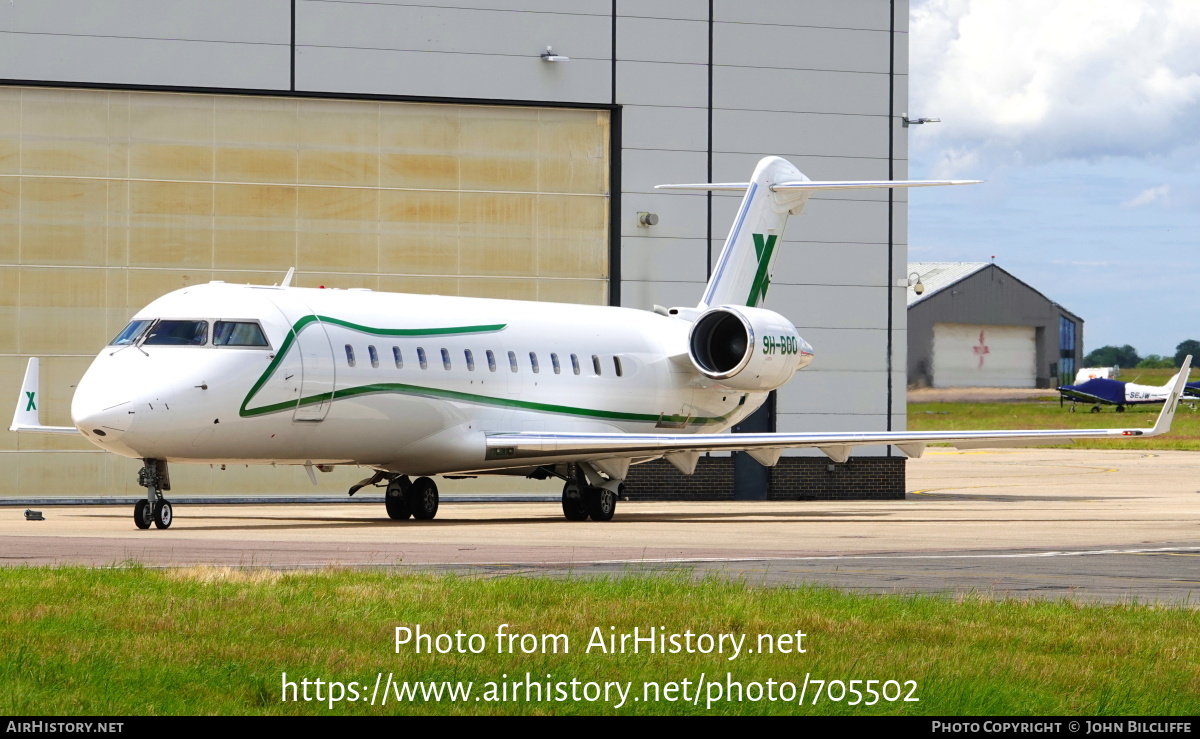 Aircraft Photo of 9H-BOO | Bombardier Challenger 850 (CRJ-200SE/CL-600-2B19) | AirX Charter | AirHistory.net #705502