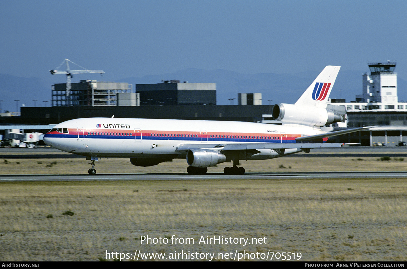 Aircraft Photo of N1806U | McDonnell Douglas DC-10-10 | United Airlines | AirHistory.net #705519