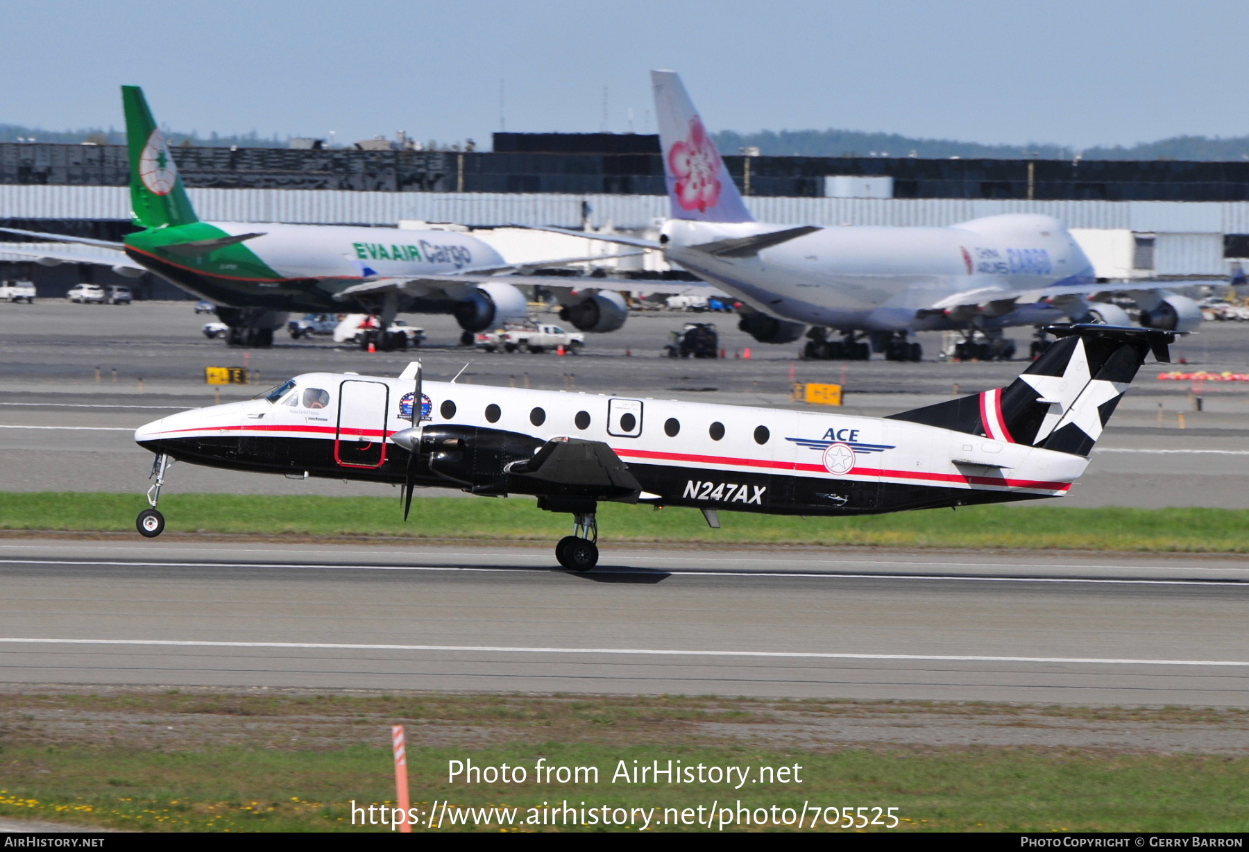 Aircraft Photo of N247AX | Beech 1900C-1(F) | Alaska Central Express - ACE | AirHistory.net #705525