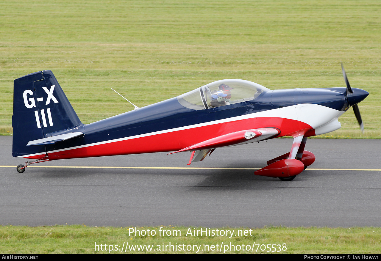 Aircraft Photo of G-XIII | Van's RV-7 | AirHistory.net #705538