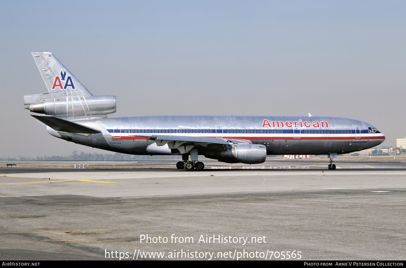 Aircraft Photo of N130AA | McDonnell Douglas DC-10-10 | American Airlines | AirHistory.net #705565