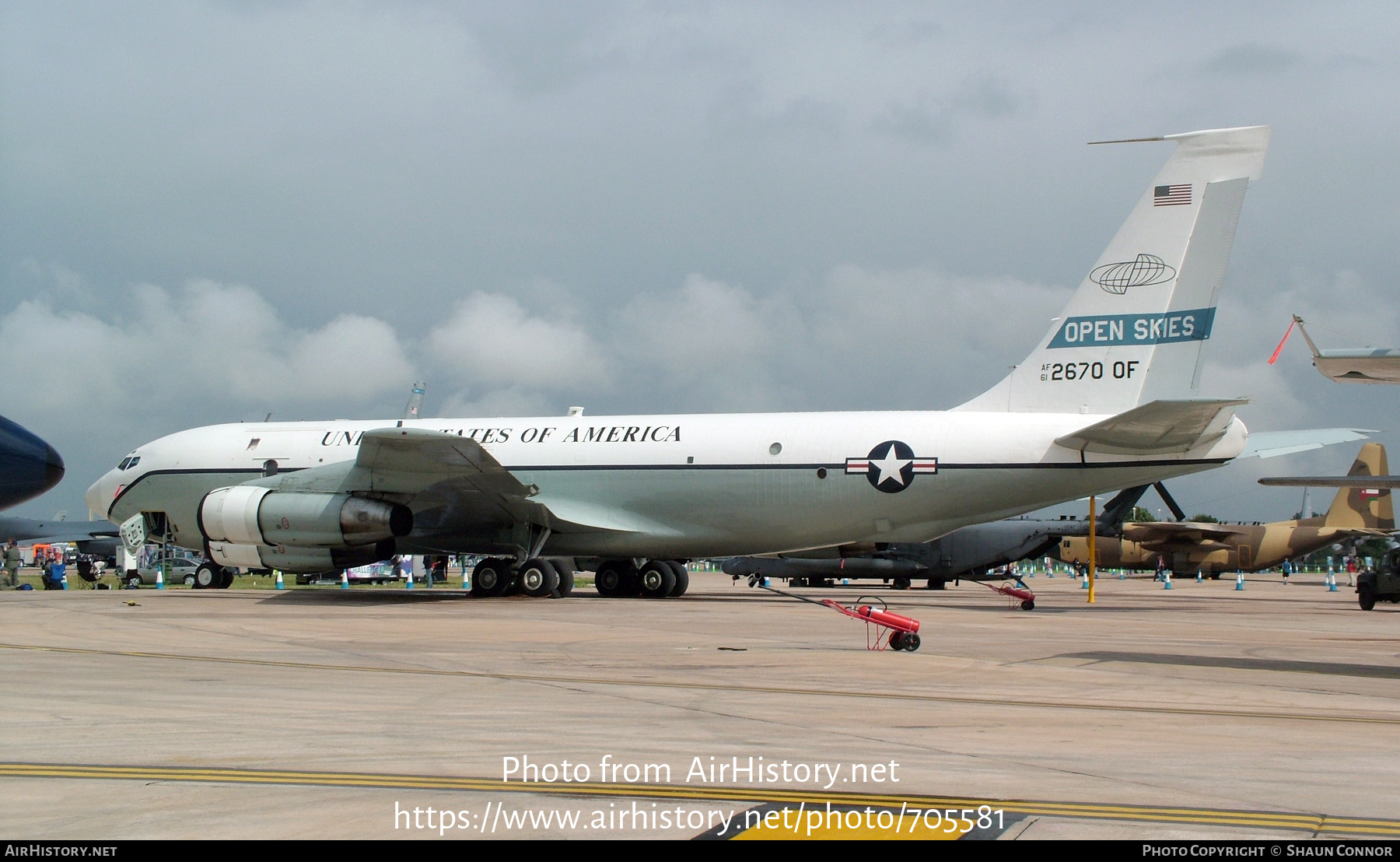 Aircraft Photo of 61-2670 / AF61-2670 | Boeing OC-135B | USA - Air Force | AirHistory.net #705581