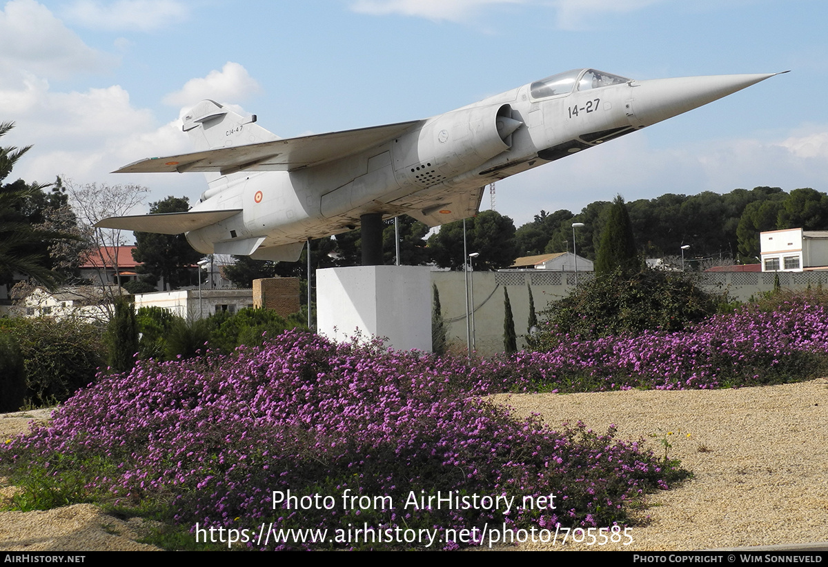 Aircraft Photo of C.14-47 | Dassault Mirage F1M | Spain - Air Force | AirHistory.net #705585