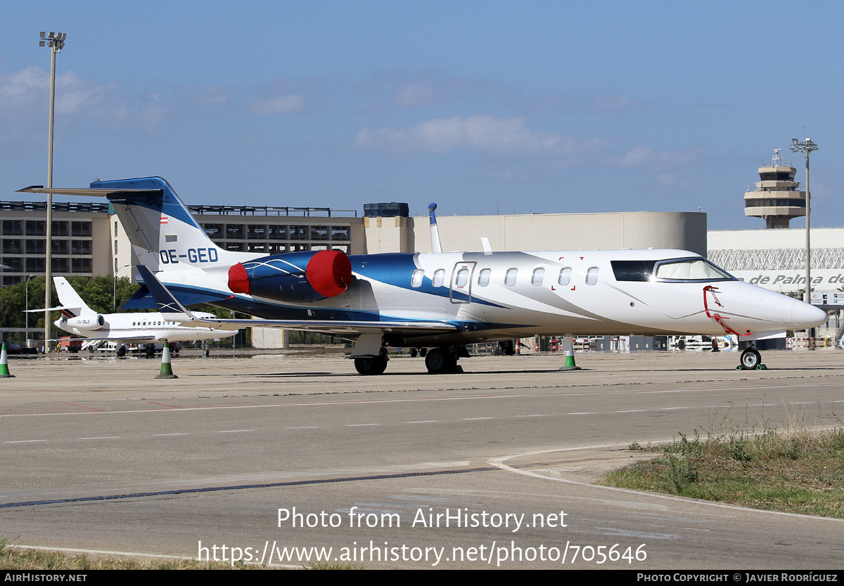 Aircraft Photo of OE-GED | Learjet 45 | AirHistory.net #705646