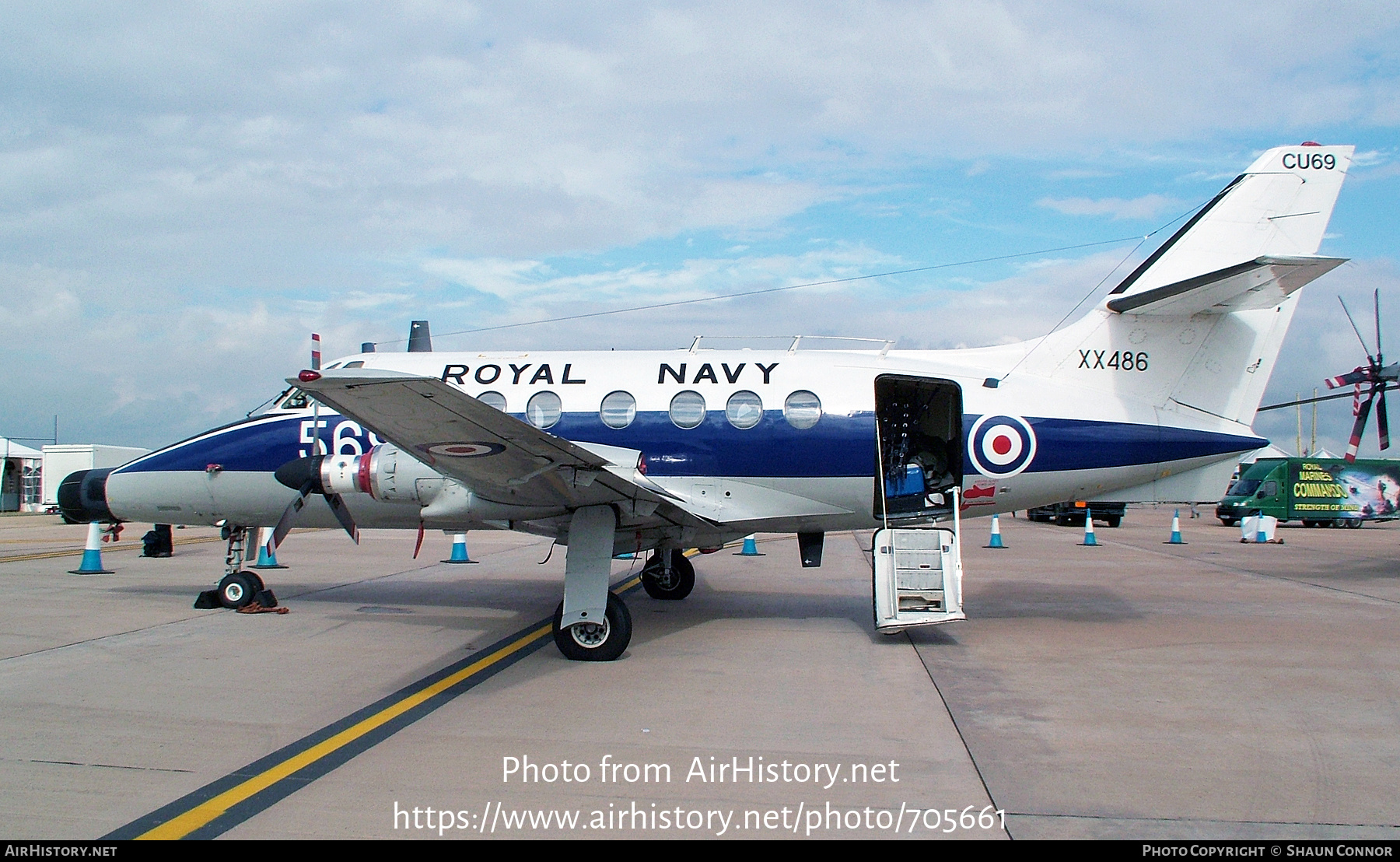 Aircraft Photo of XX486 | Scottish Aviation HP-137 Jetstream T2 | UK - Navy | AirHistory.net #705661