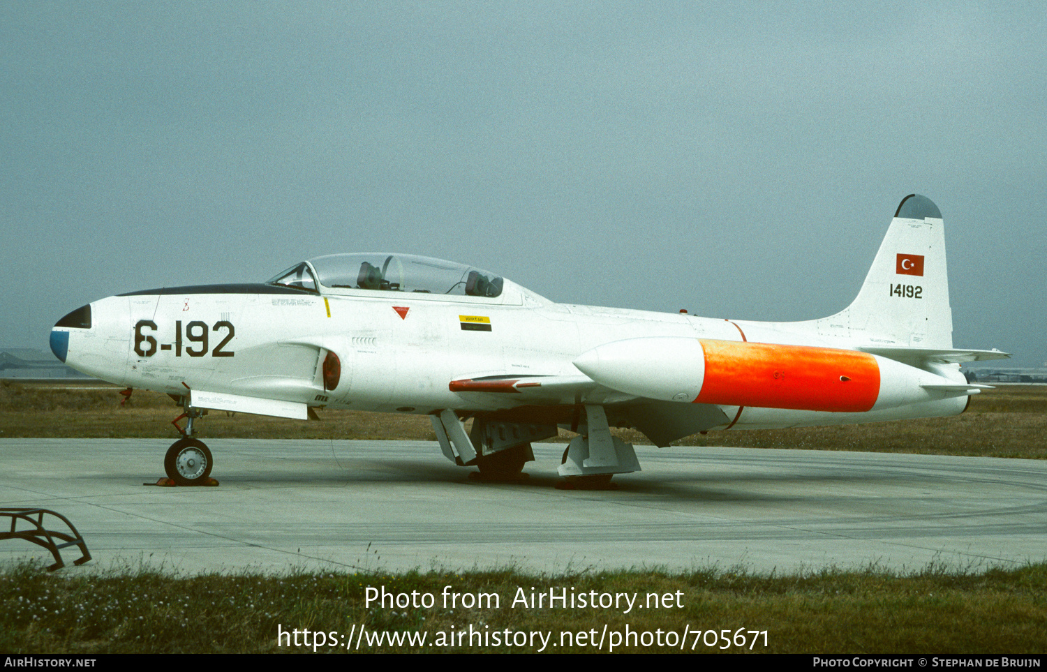 Aircraft Photo of 14192 | Lockheed T-33A | Turkey - Air Force | AirHistory.net #705671