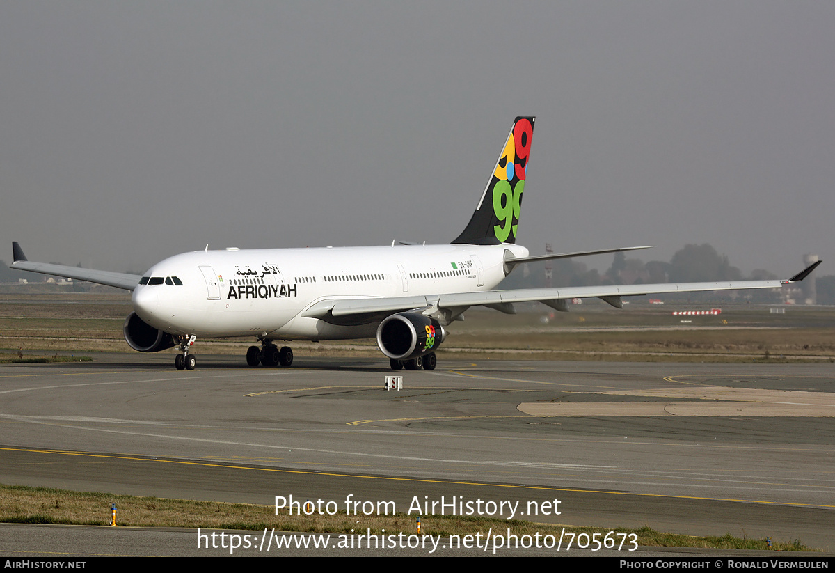 Aircraft Photo of 5A-ONF | Airbus A330-202 | Afriqiyah Airways | AirHistory.net #705673