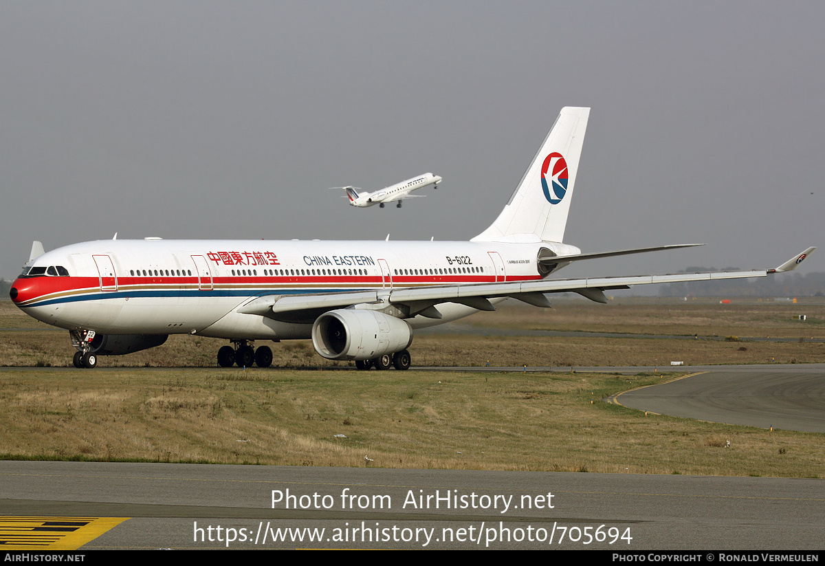 Aircraft Photo of B-6122 | Airbus A330-243 | China Eastern Airlines | AirHistory.net #705694