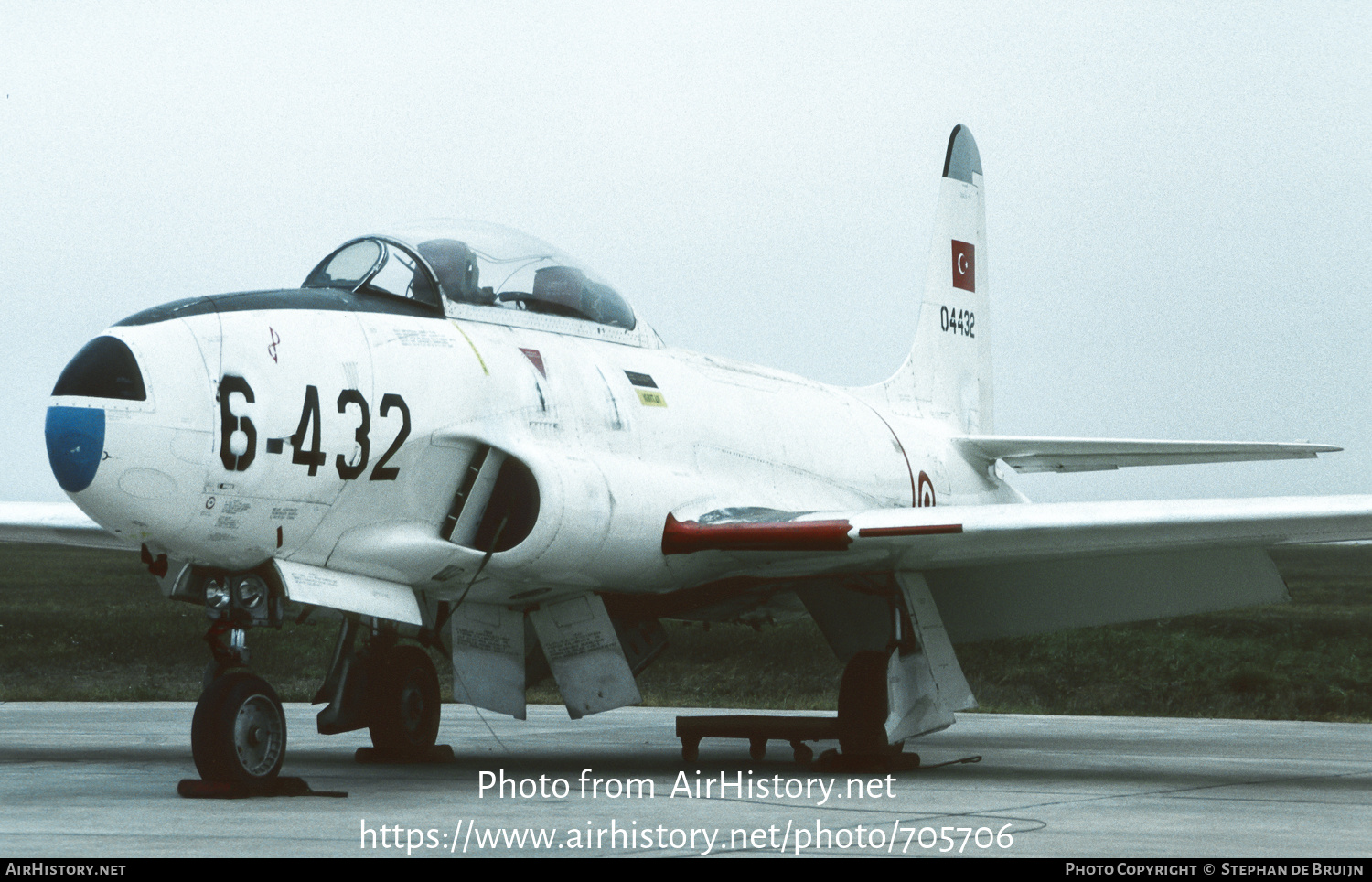 Aircraft Photo of 04432 | Lockheed T-33A | Turkey - Air Force | AirHistory.net #705706