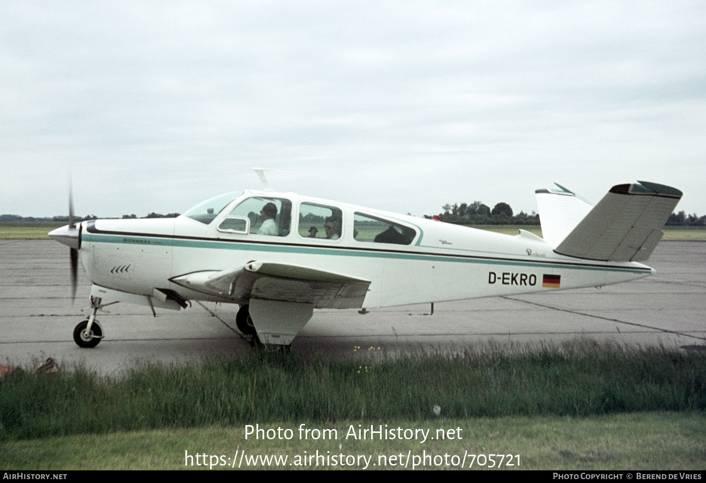 Aircraft Photo of D-EKRO | Beech V35A Bonanza | AirHistory.net #705721