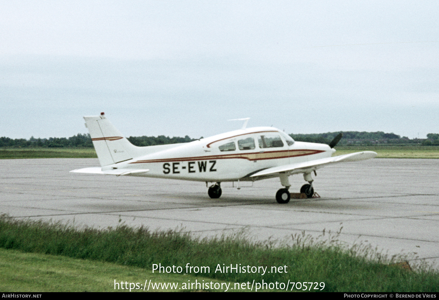 Aircraft Photo of SE-EWZ | Beech A23-24 Musketeer Super III | AirHistory.net #705729