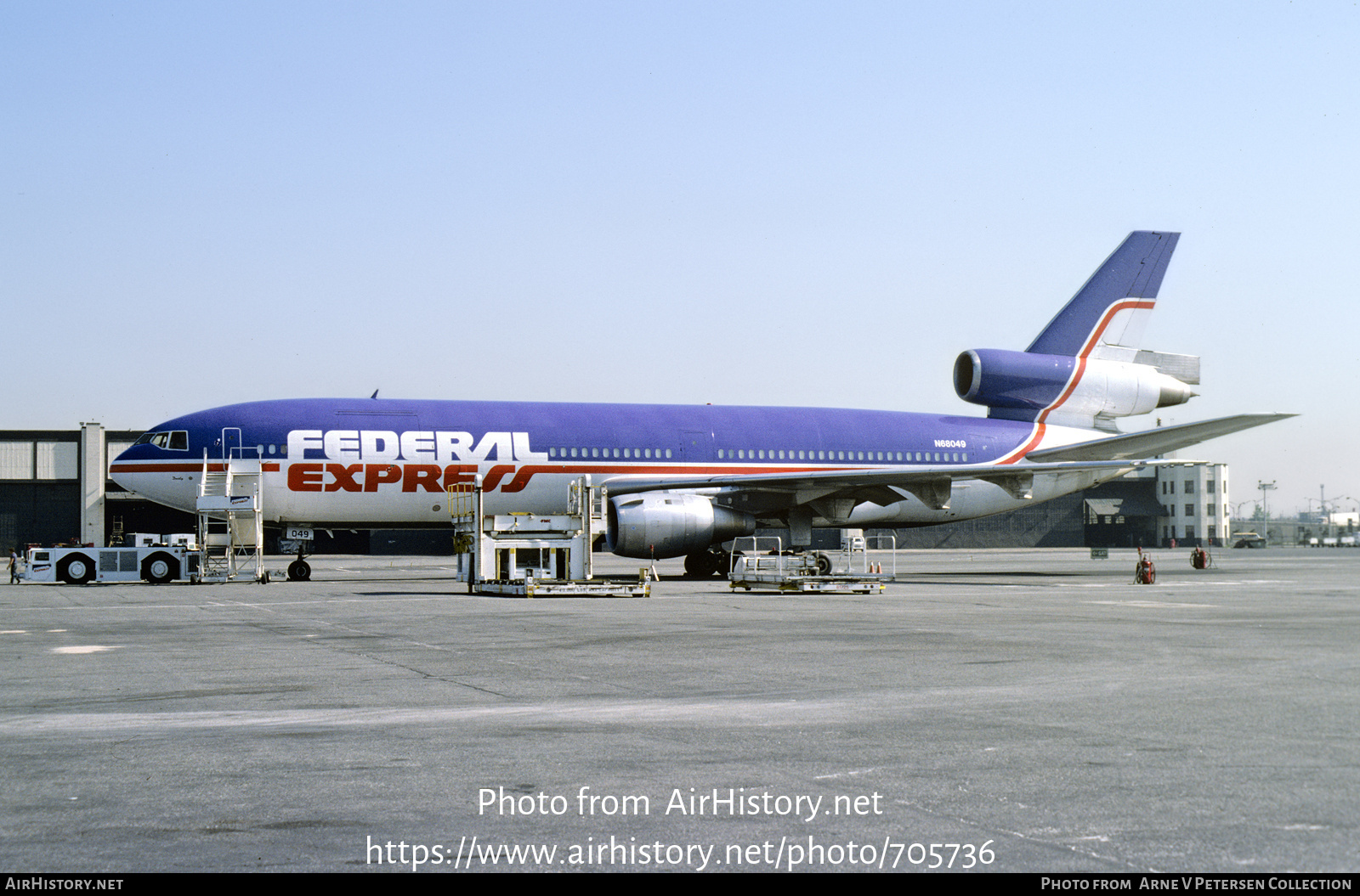 Aircraft Photo of N68049 | McDonnell Douglas DC-10-10CF | Federal Express | AirHistory.net #705736