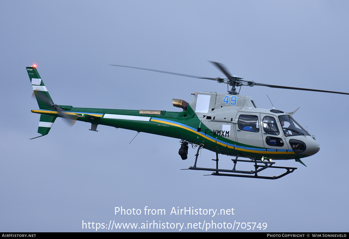 Aircraft Photo of 49 blue / F-WMXM | Airbus Helicopters H-125 | Ukraine - Border Guard | AirHistory.net #705749