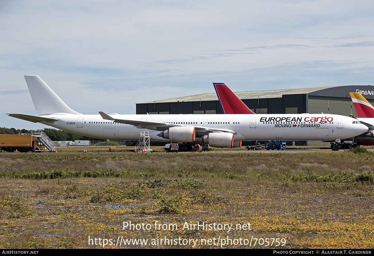 Aircraft Photo of 2-HPGS | Airbus A340-642 | European Cargo | AirHistory.net #705759