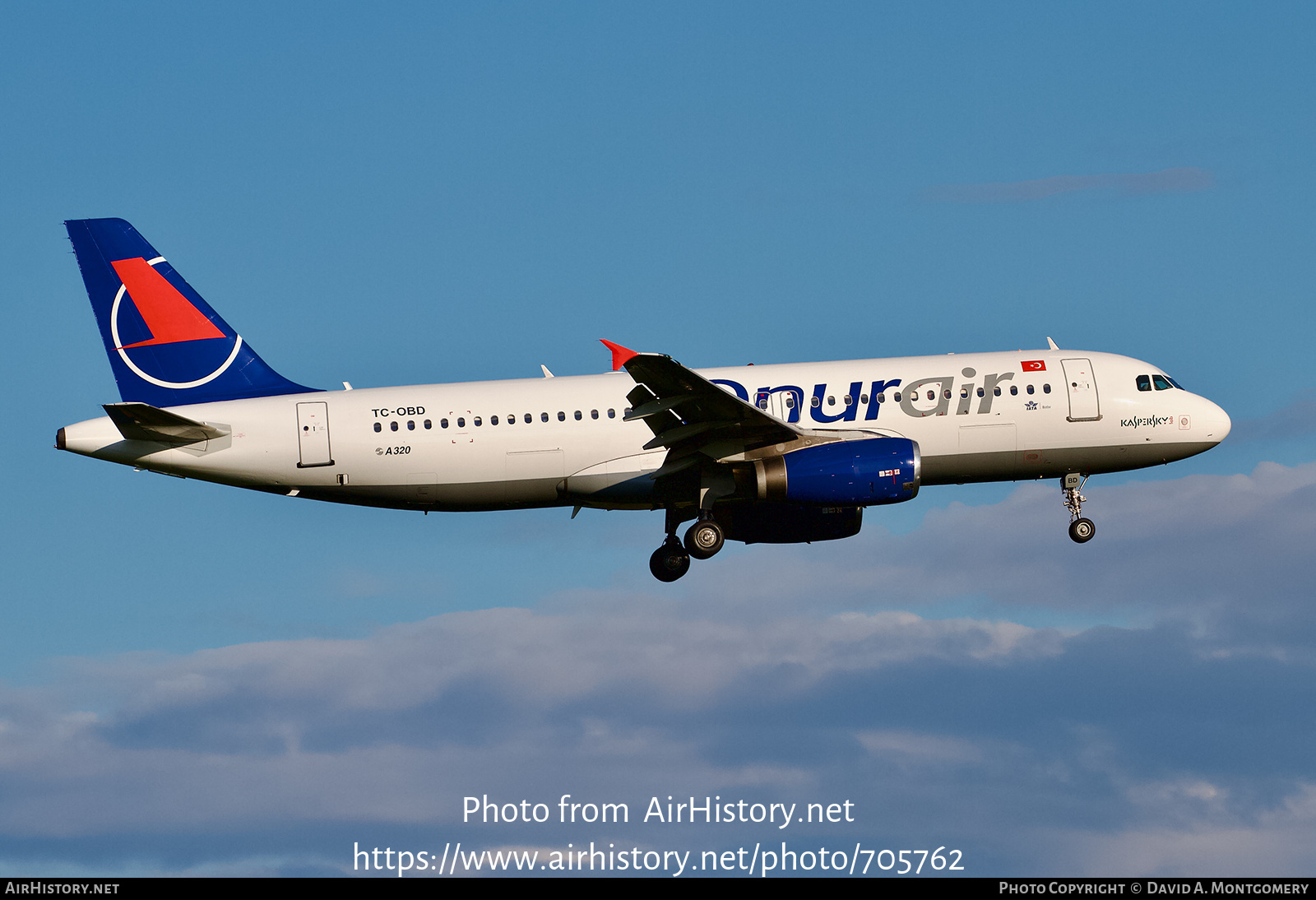 Aircraft Photo of TC-OBD | Airbus A320-232 | Onur Air | AirHistory.net #705762