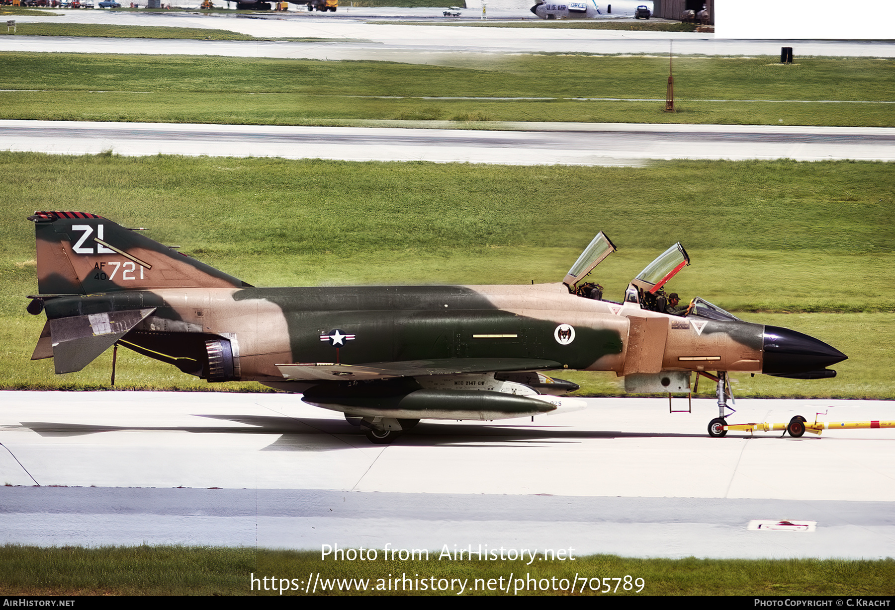 Aircraft Photo of 640721 | McDonnell F-4C Phantom II | USA - Air Force | AirHistory.net #705789