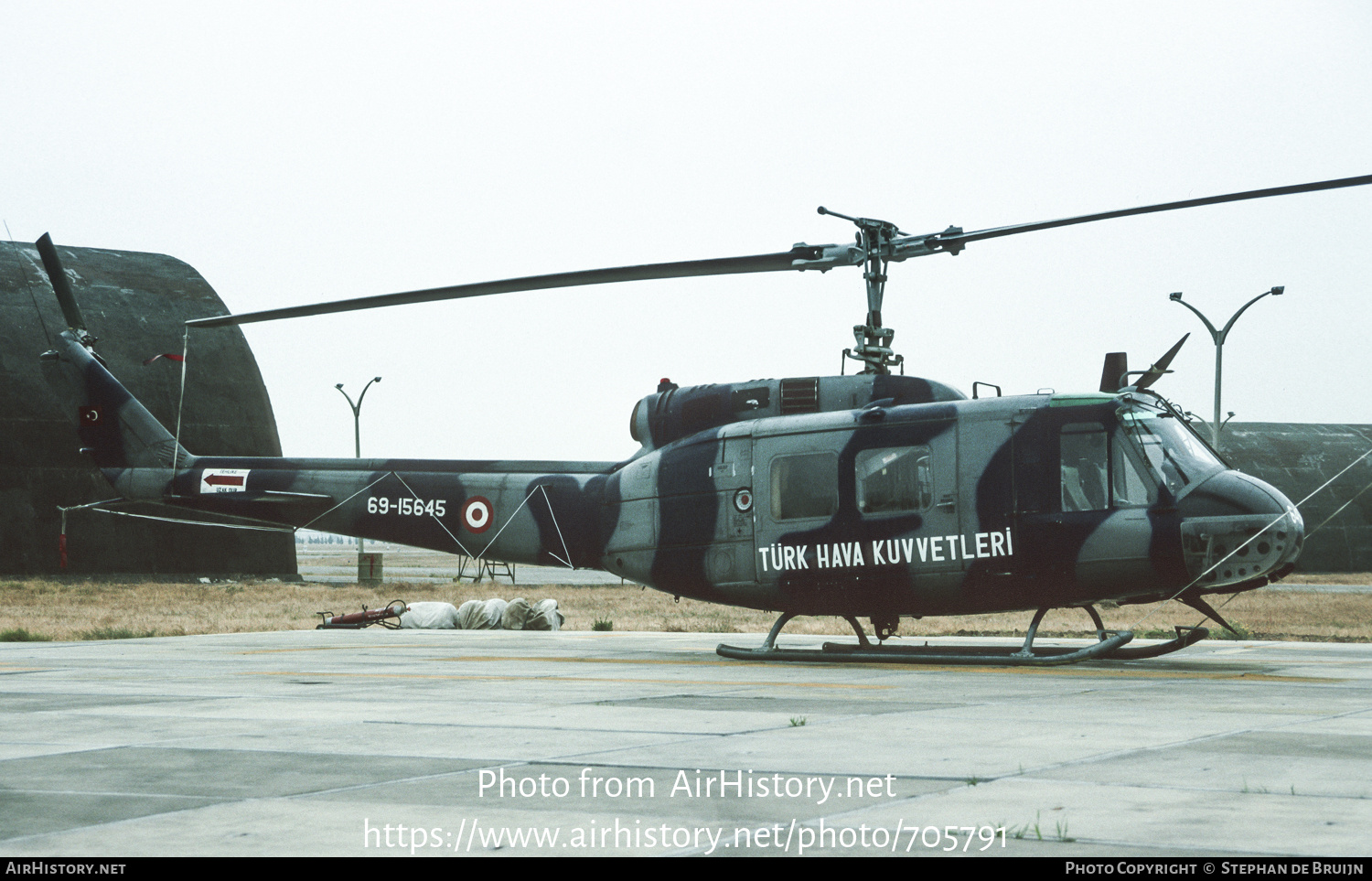 Aircraft Photo of 69-15645 | Bell UH-1H Iroquois | Turkey - Air Force | AirHistory.net #705791