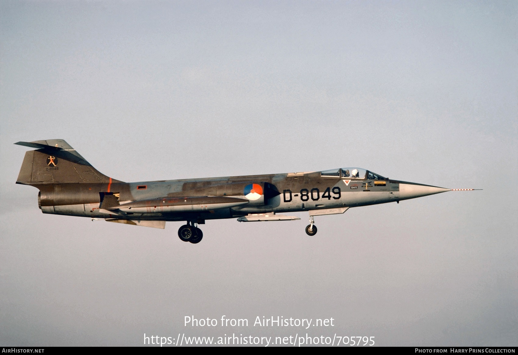 Aircraft Photo of D-8049 | Lockheed F-104G Starfighter | Netherlands - Air Force | AirHistory.net #705795