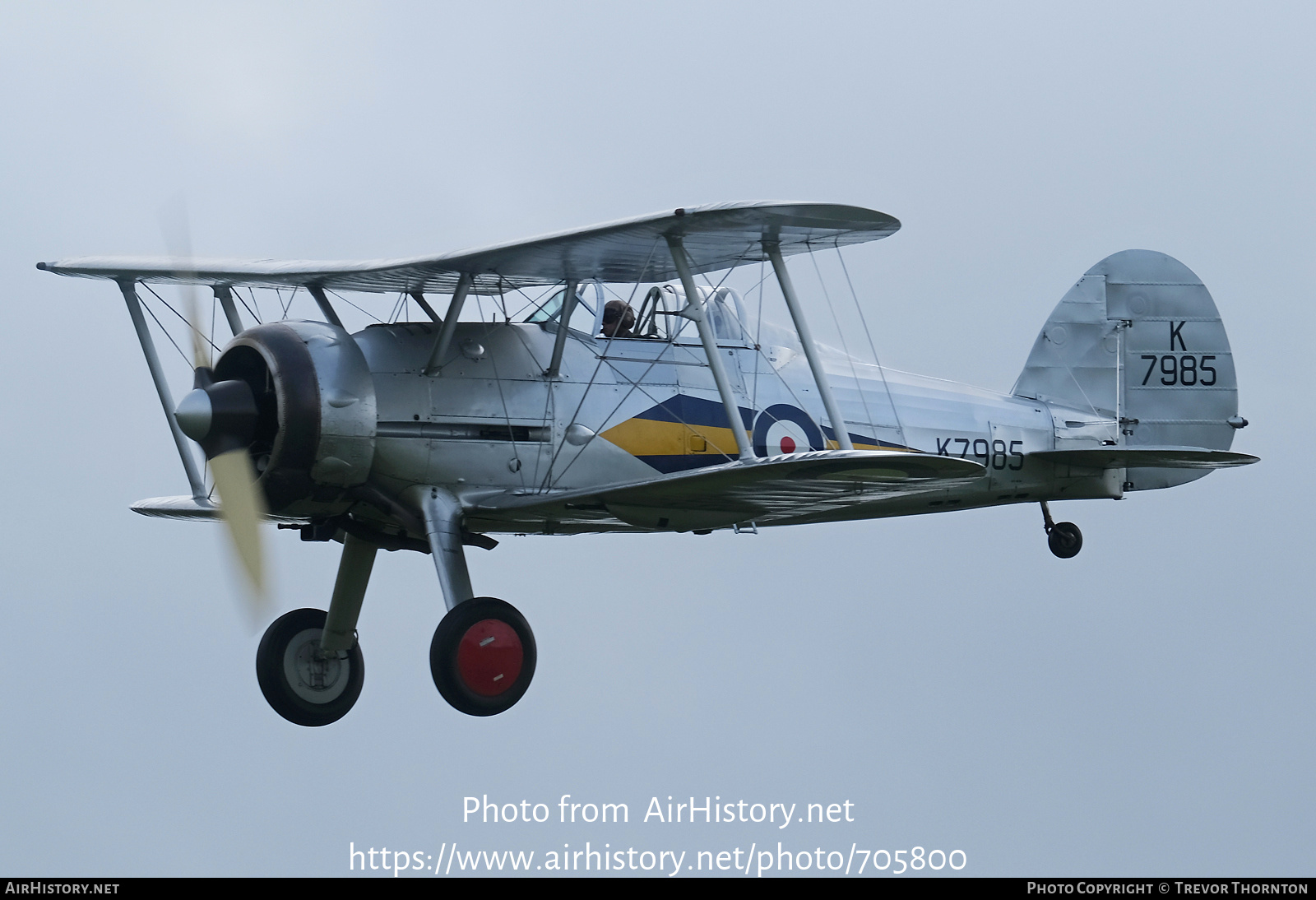 Aircraft Photo of G-AMRK / K7985 | Gloster Gladiator Mk1 | UK - Air Force | AirHistory.net #705800