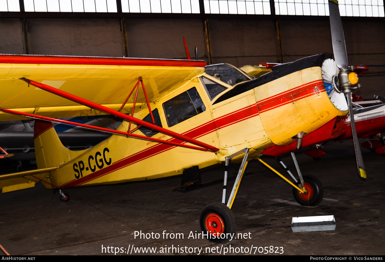 Aircraft Photo of SP-CGC | PZL-Okecie PZL-101A Gawron | AirHistory.net #705823