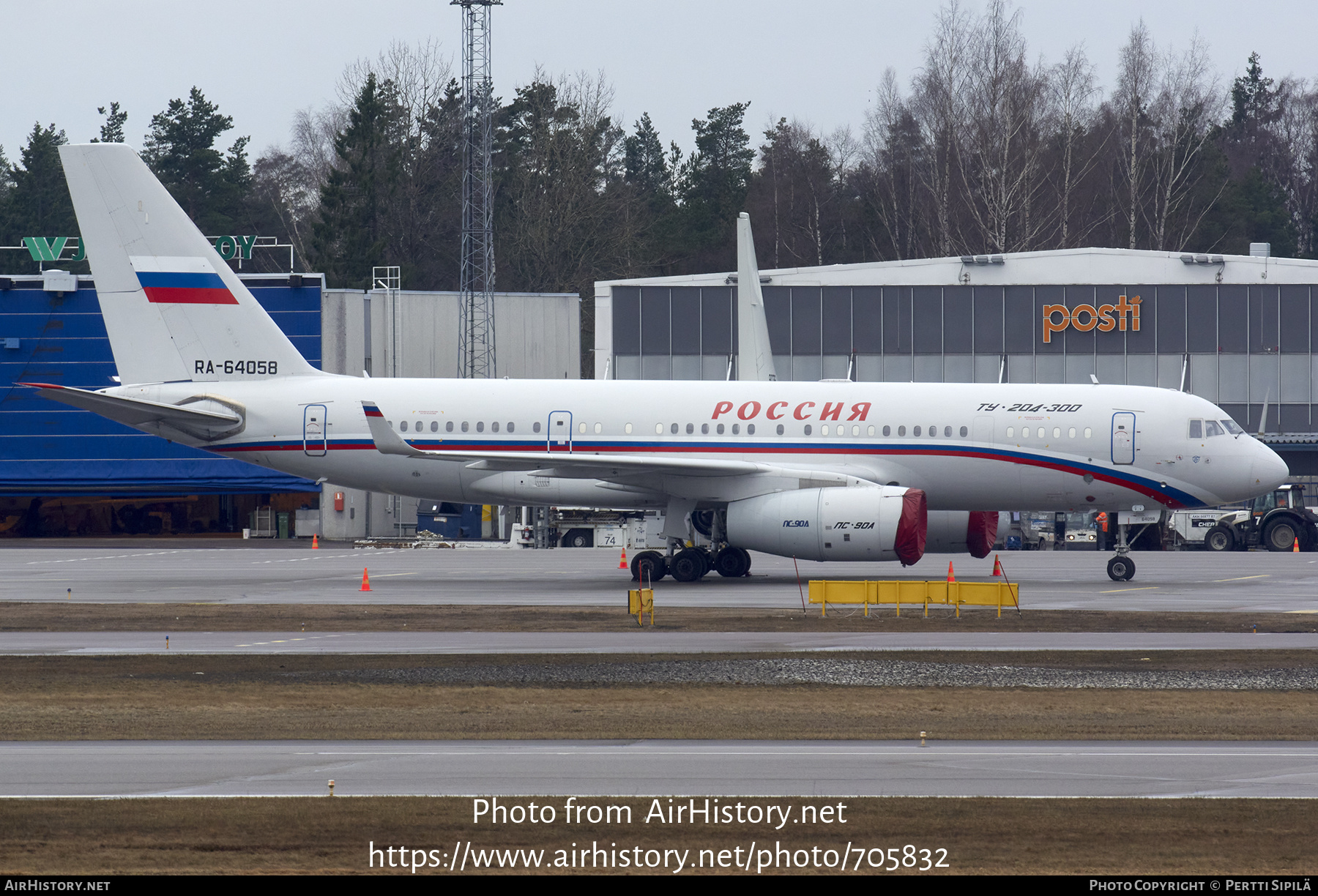 Aircraft Photo of RA-64058 | Tupolev Tu-204-300 | Rossiya - Special Flight Detachment | AirHistory.net #705832