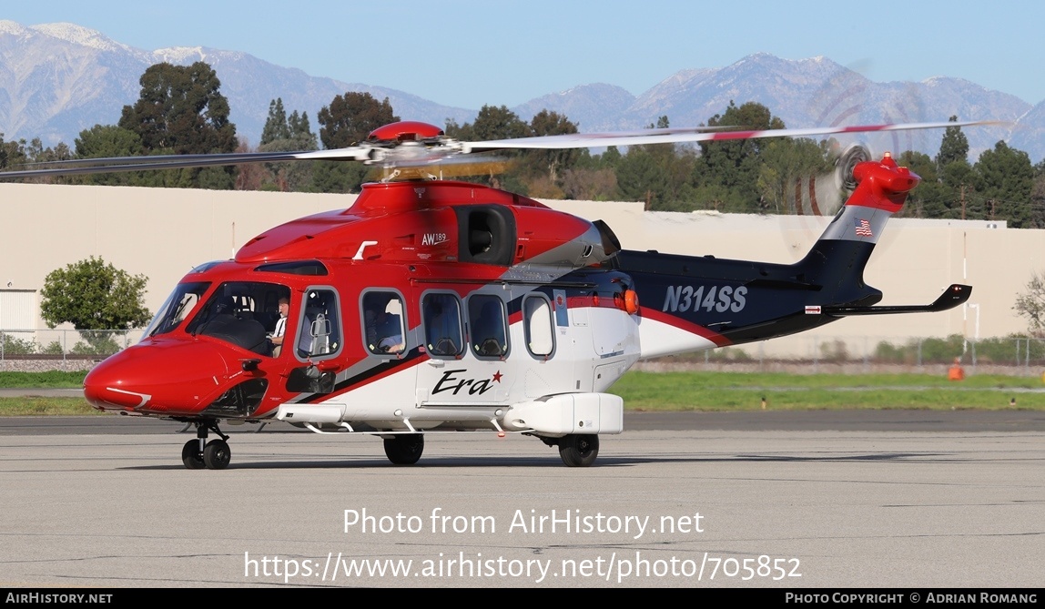 Aircraft Photo of N314SS | AgustaWestland AW-189 | Era Helicopters | AirHistory.net #705852