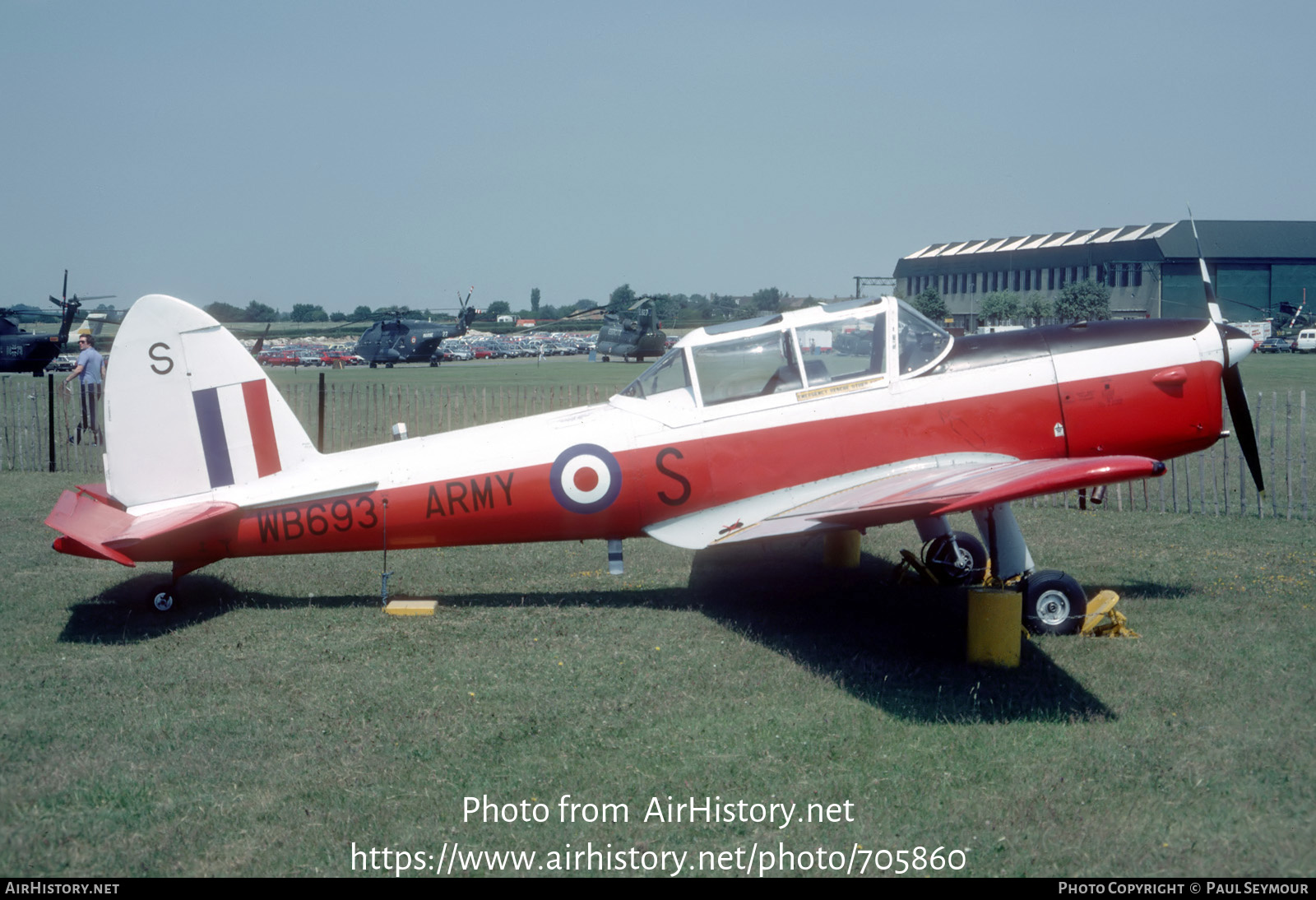 Aircraft Photo of WB693 | De Havilland Canada DHC-1 Chipmunk T10 | UK - Army | AirHistory.net #705860